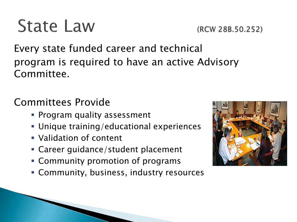 every state funded career and technical program