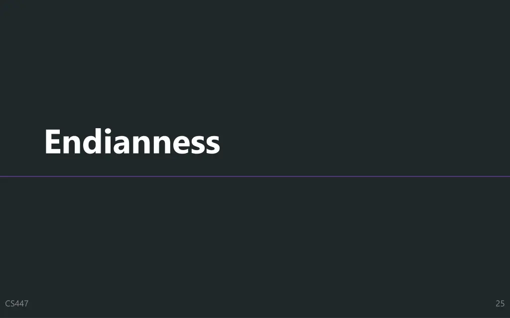 endianness