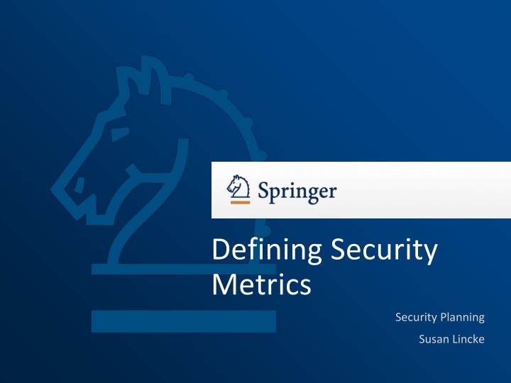 defining security metrics