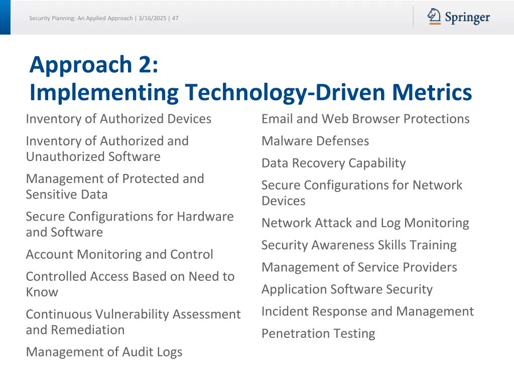 security planning an applied approach 3 16 2025 47