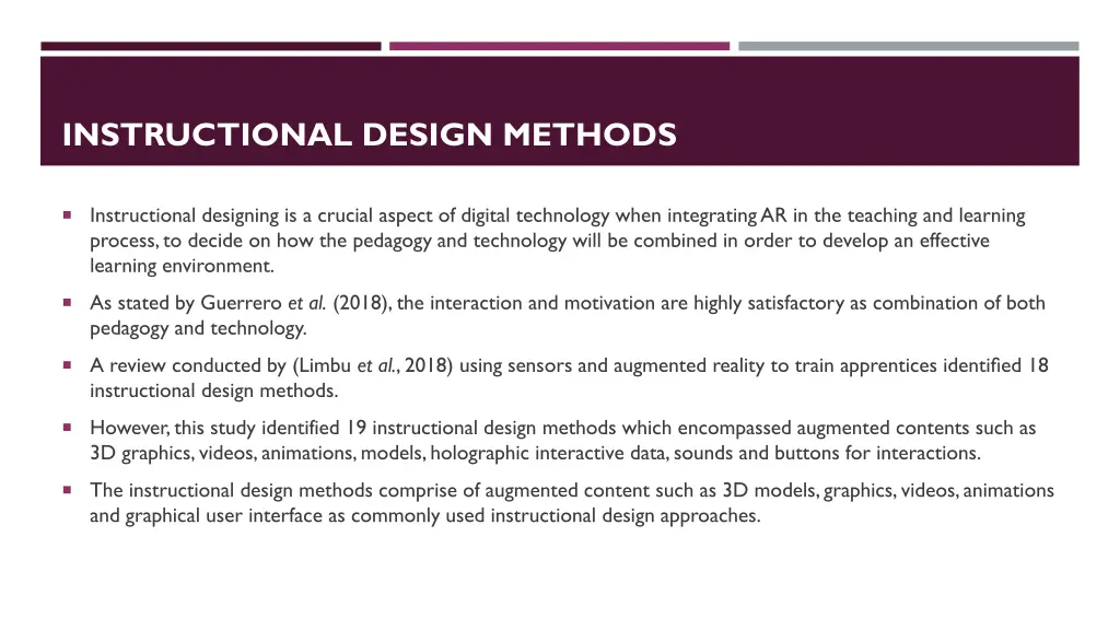 instructional design methods