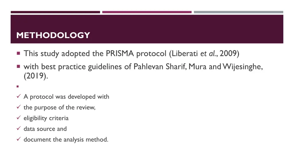 methodology