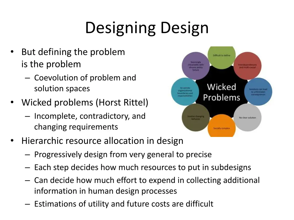 designing design