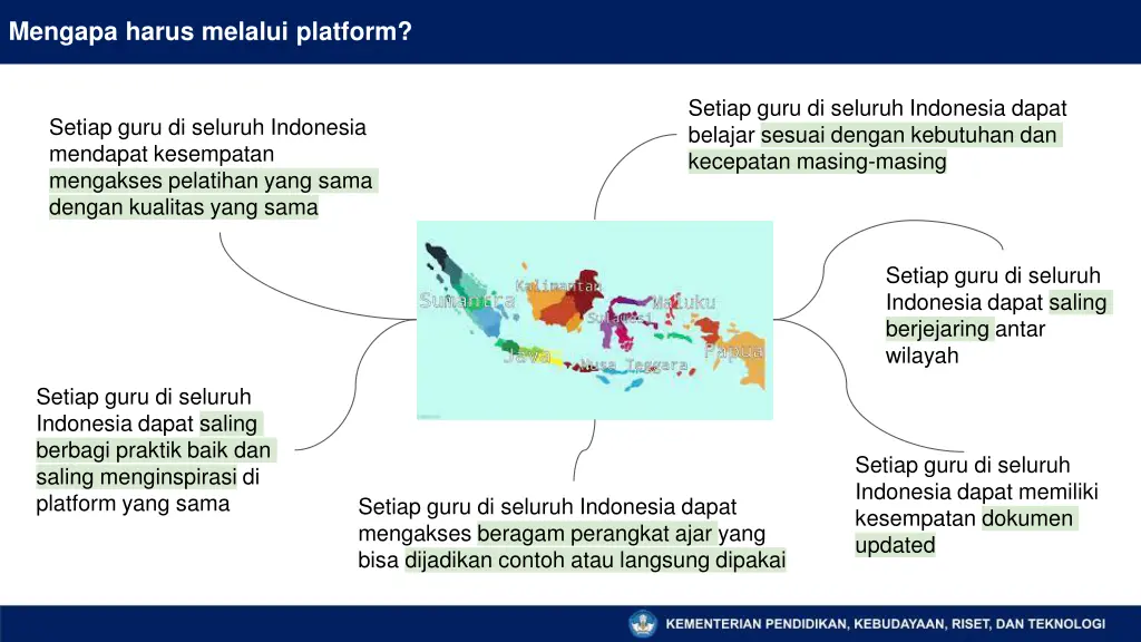 mengapa harus melalui platform