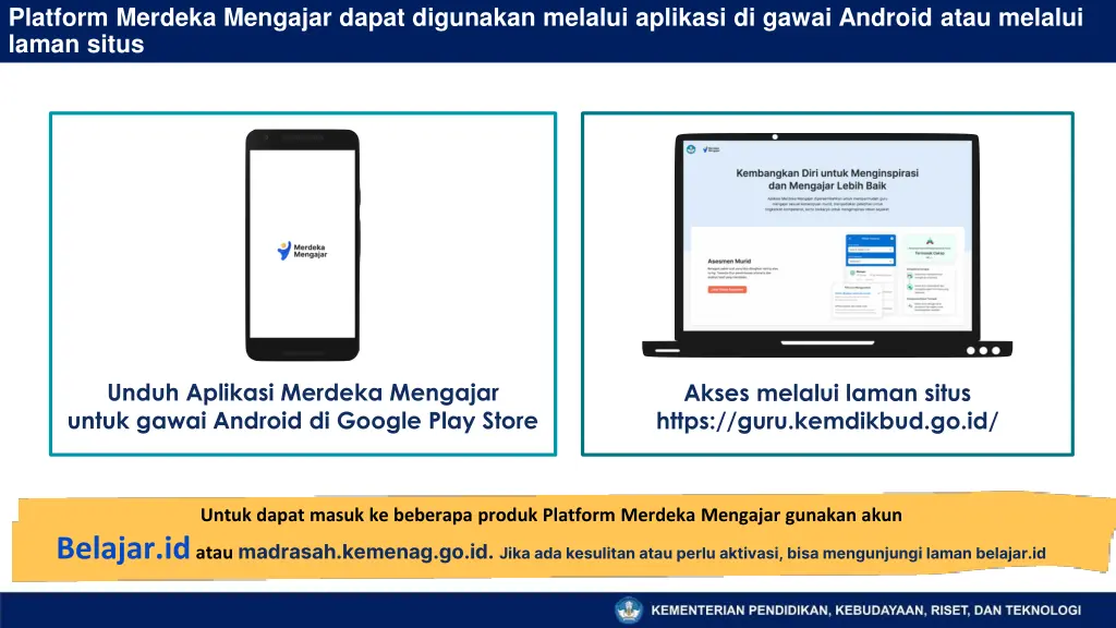 platform merdeka mengajar dapat digunakan melalui