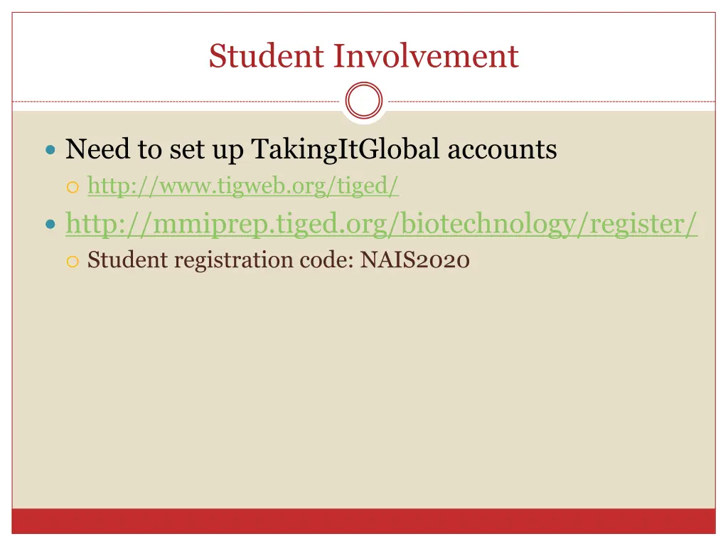 student involvement