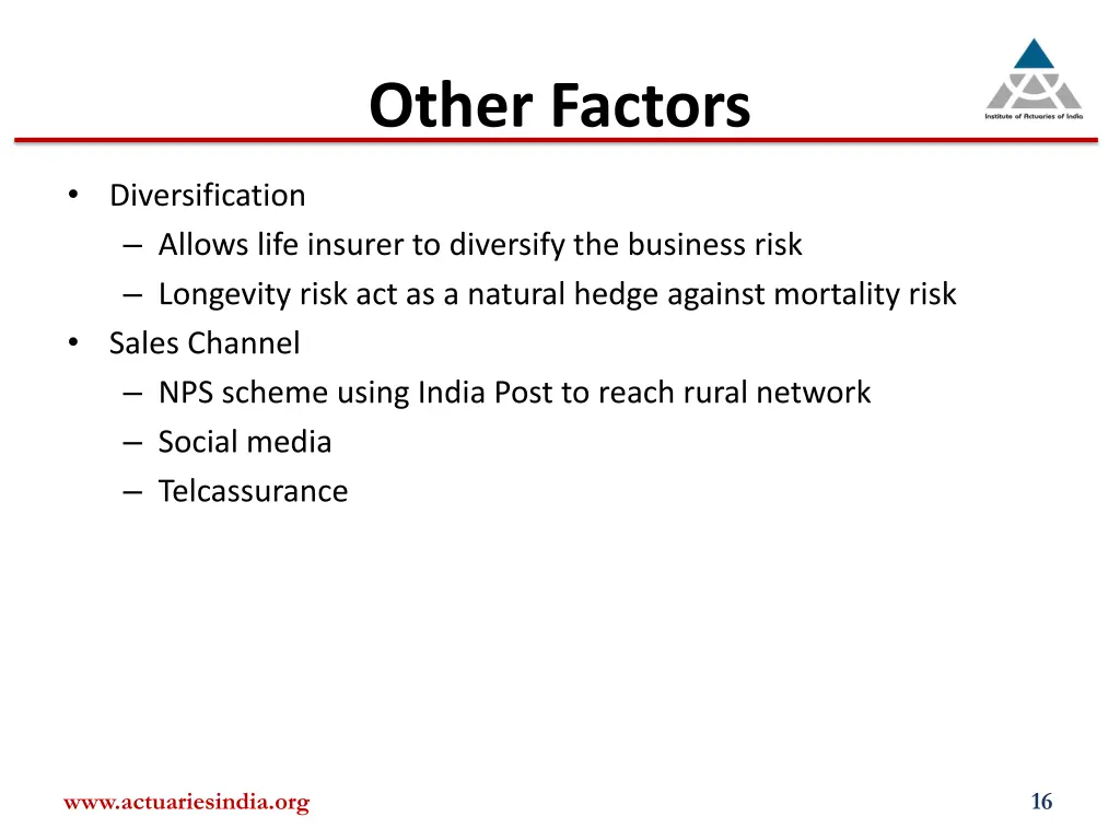 other factors