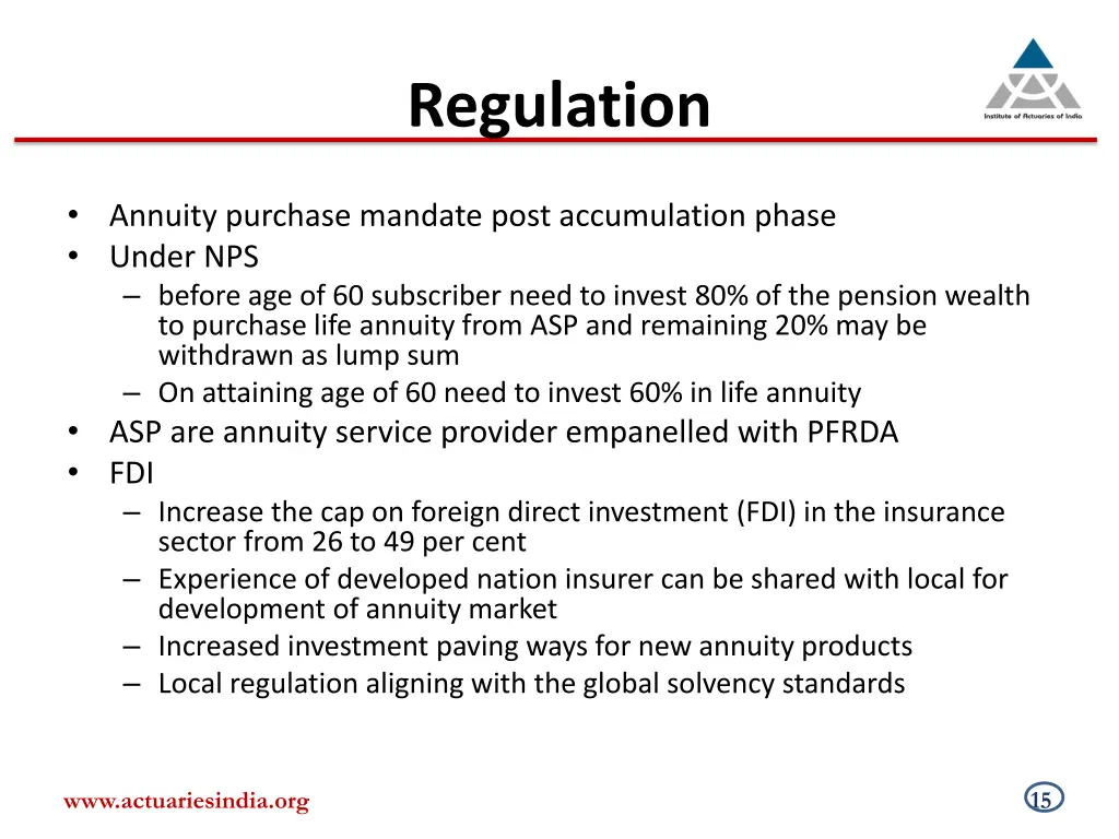 regulation