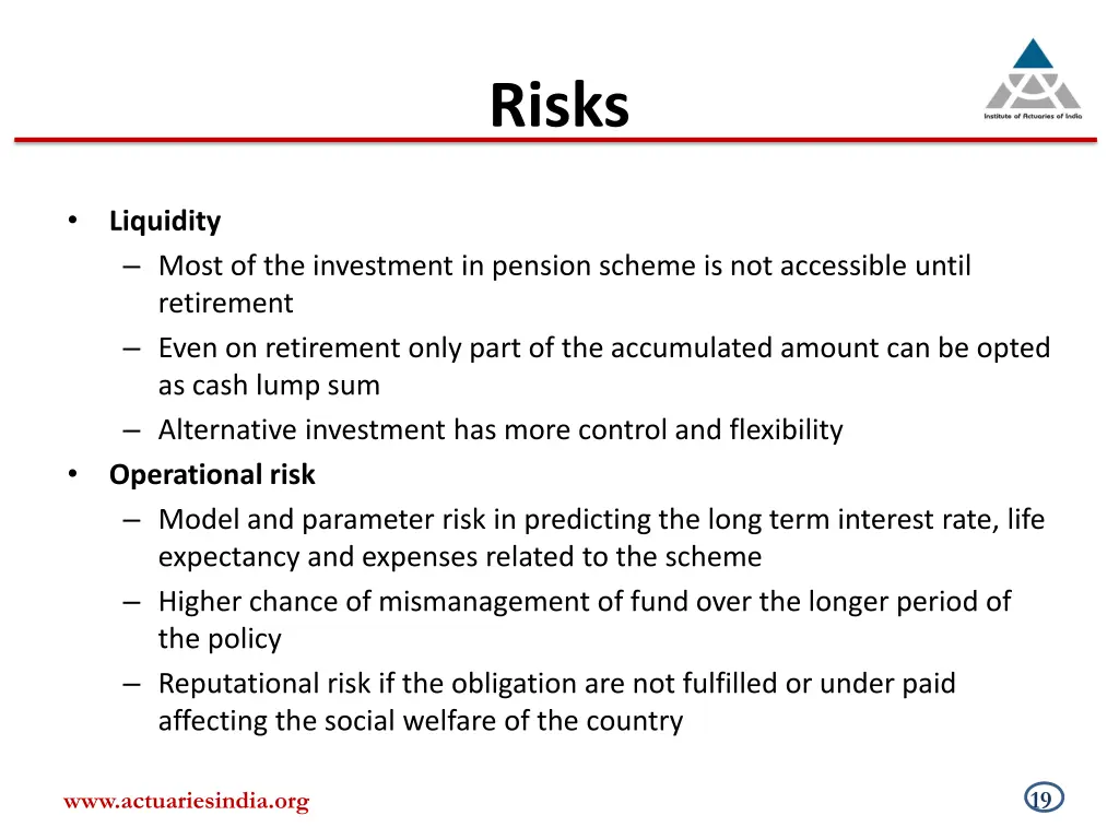 risks 1