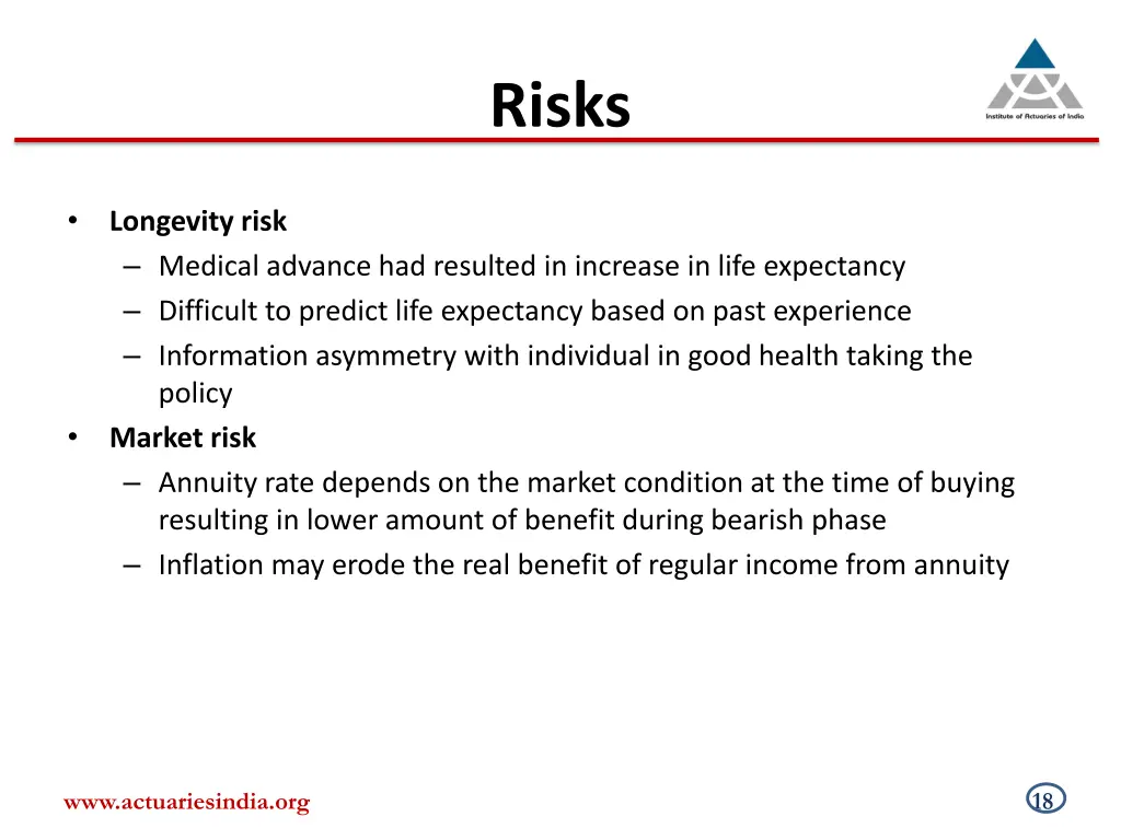 risks
