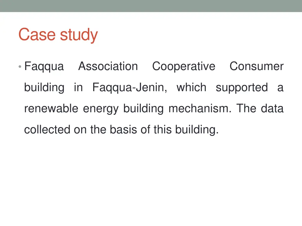 case study