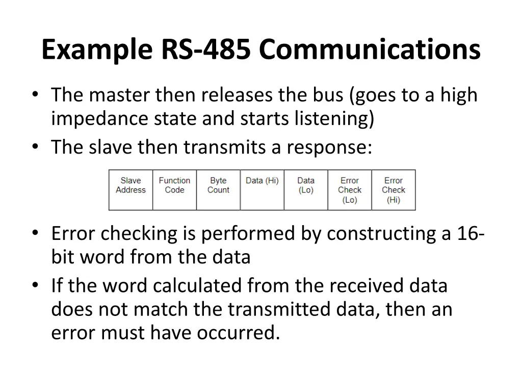 example rs 485 communications 1