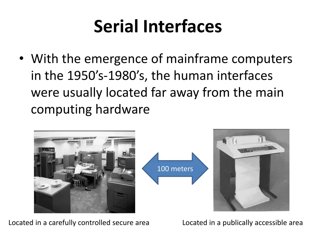 serial interfaces