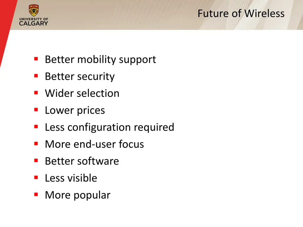 future of wireless