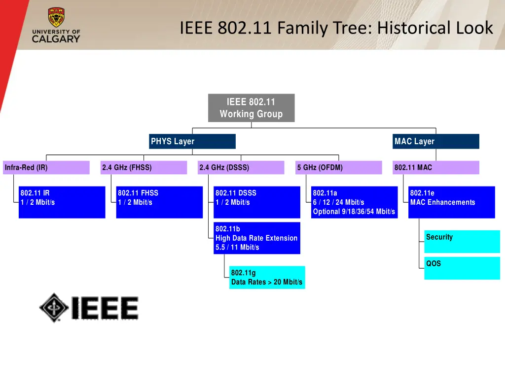 ieee 802 11 family tree historical look