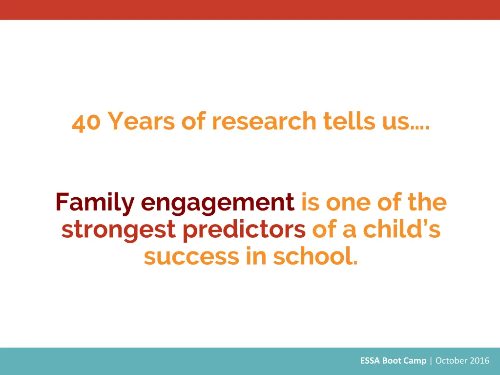 40 years of research tells us