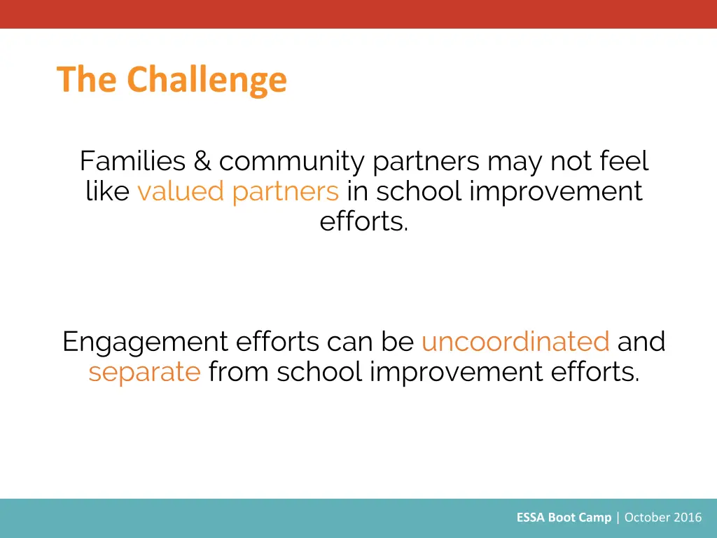 the challenge