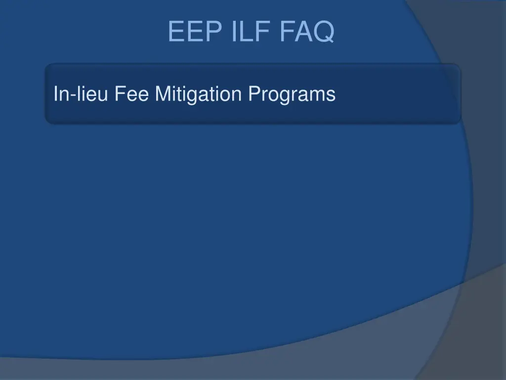 eep ilf faq