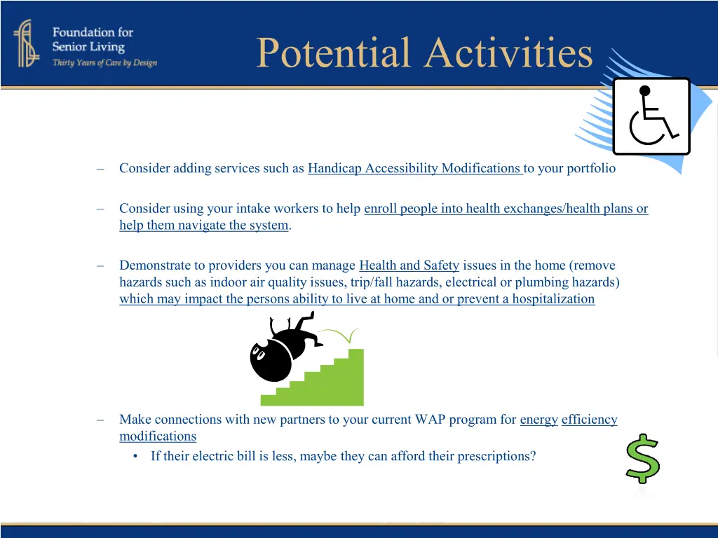 potential activities