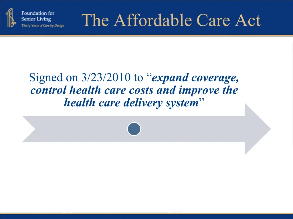 the affordable care act
