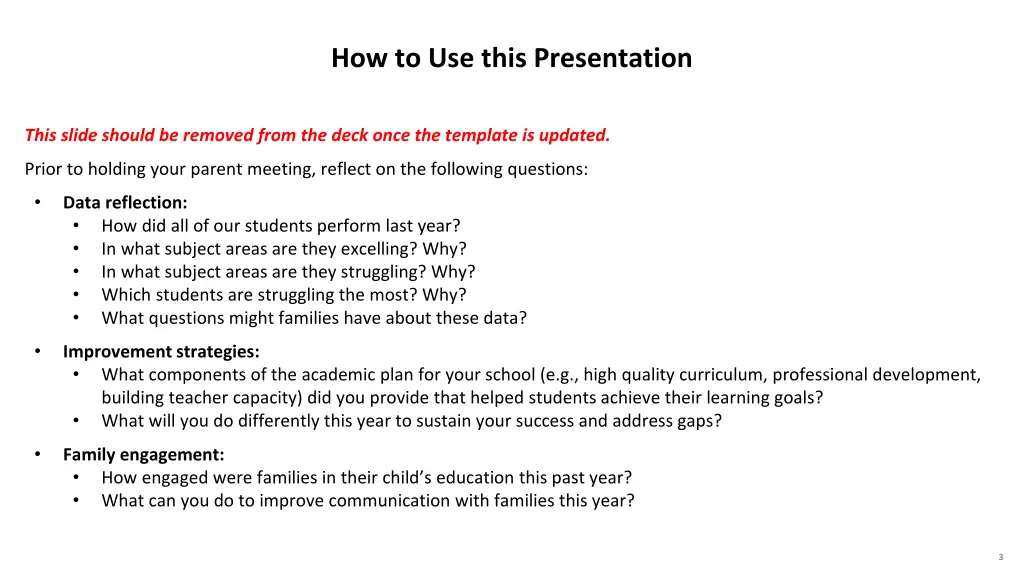 how to use this presentation 1