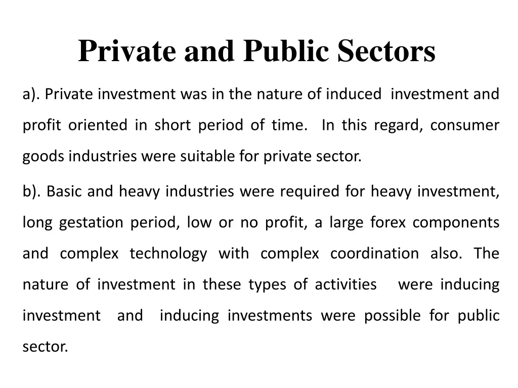 private and public sectors 1