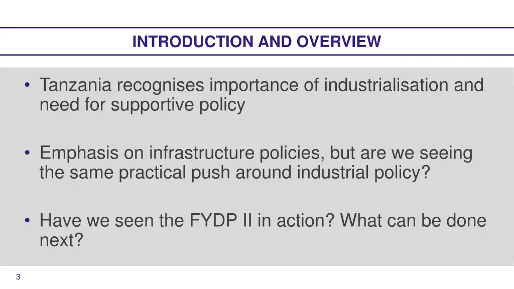 introduction and overview