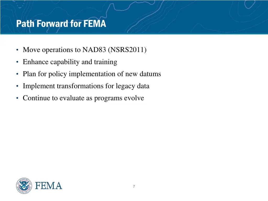 path forward for fema