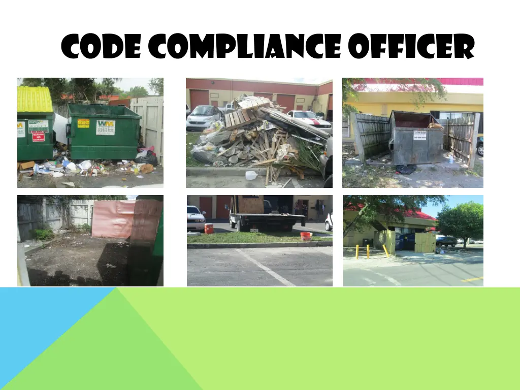 code compliance officer 3