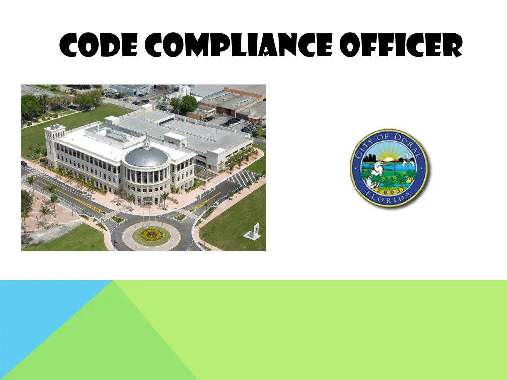 code compliance officer