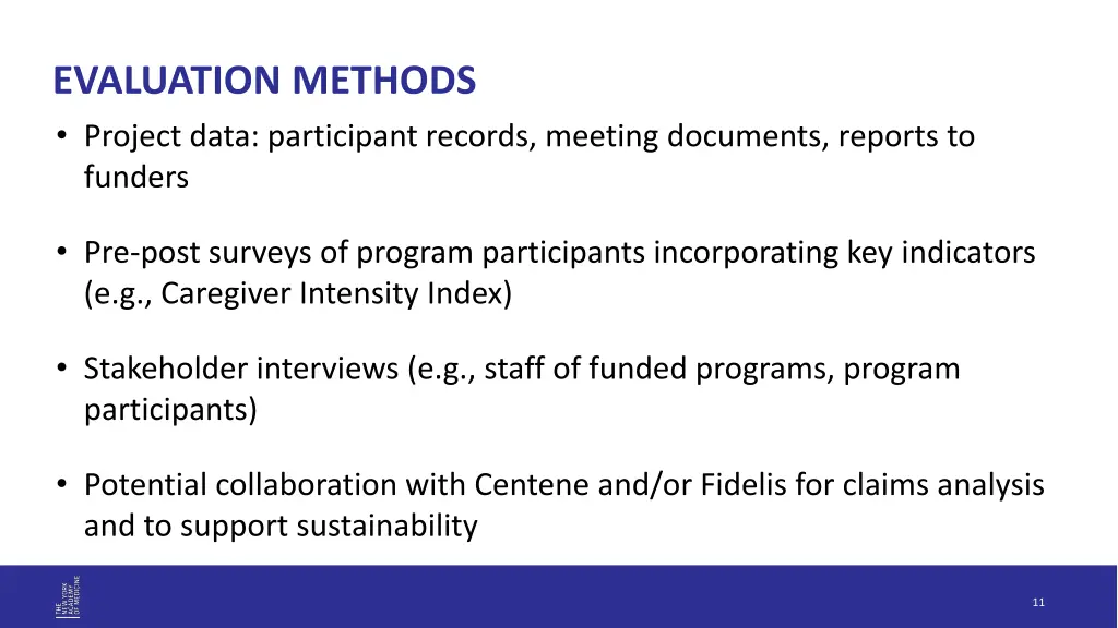 evaluation methods