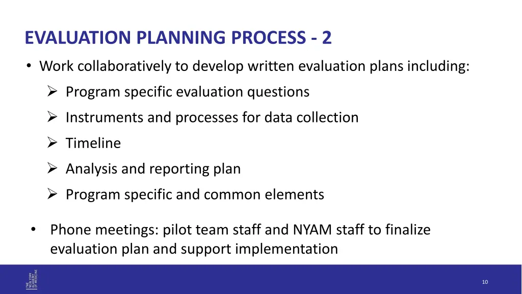 evaluation planning process 2