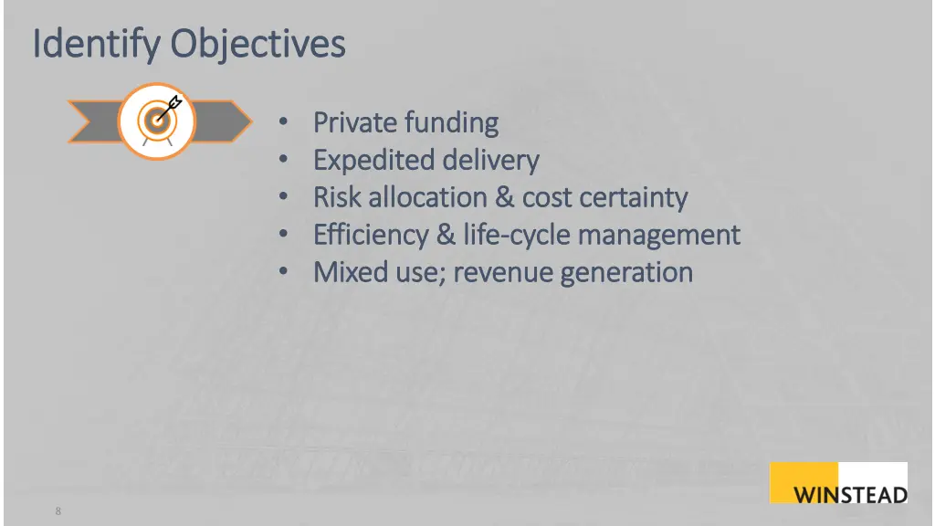 identify objectives identify objectives