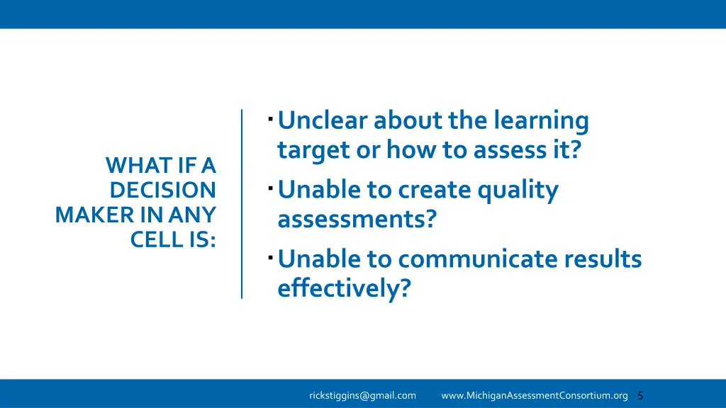 unclear about the learning target