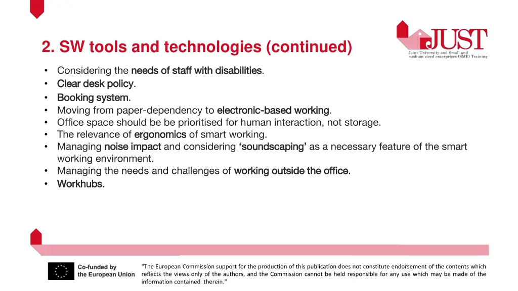 2 sw tools and technologies continued