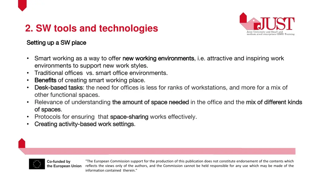 2 sw tools and technologies