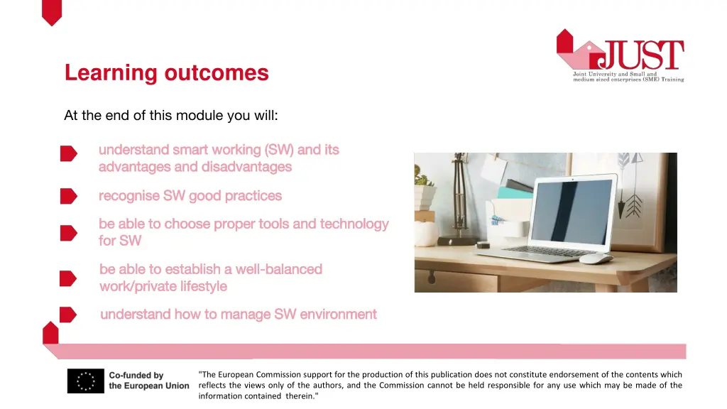 learning outcomes