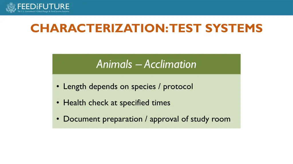 characterization test systems 6