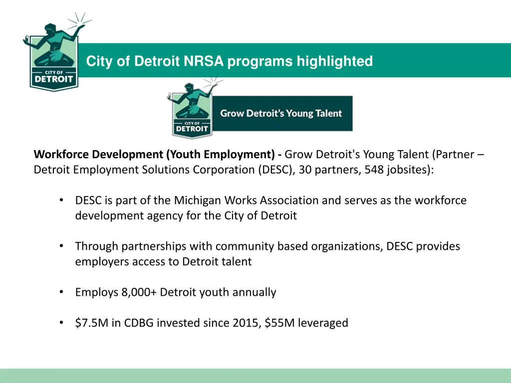 city of detroit nrsa programs highlighted 2