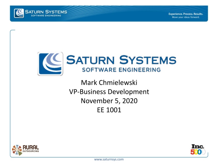 mark chmielewski vp business development november