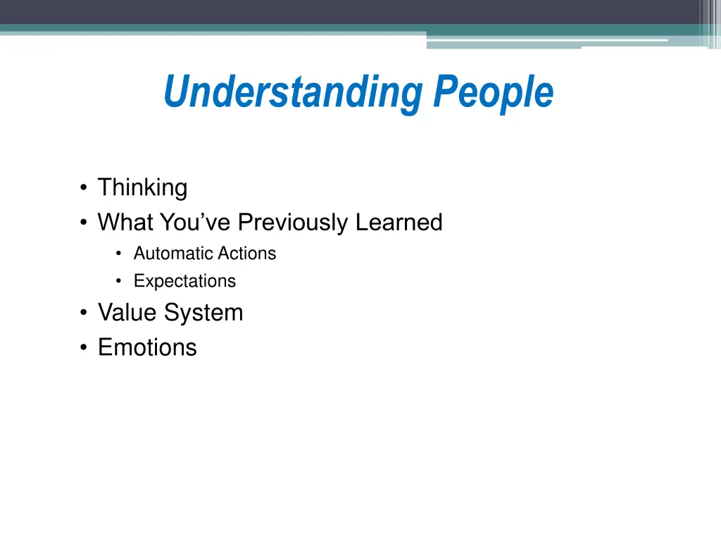 understanding people 1