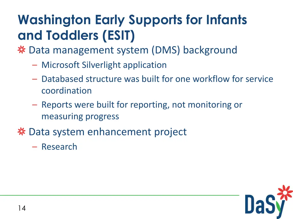 washington early supports for infants