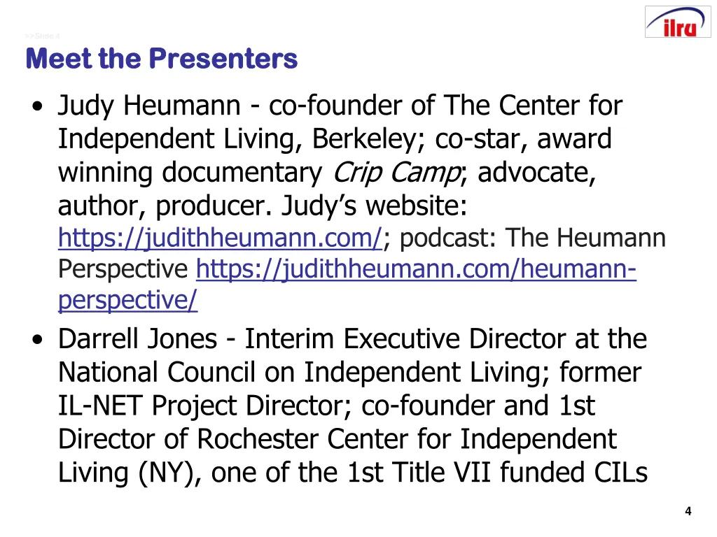 slide 4 slide 4 meet the presenters meet