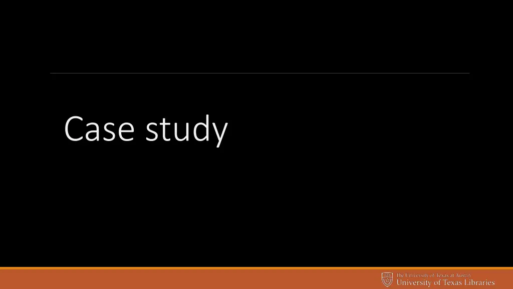 case study