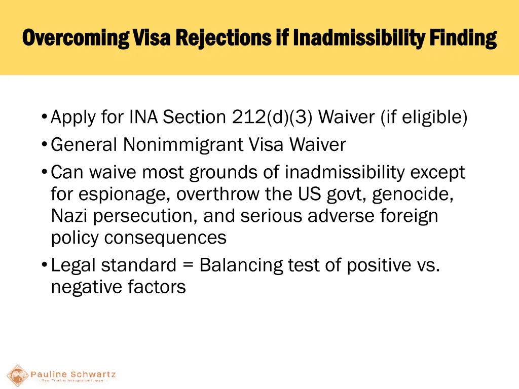 overcoming overcomingvisa rejections