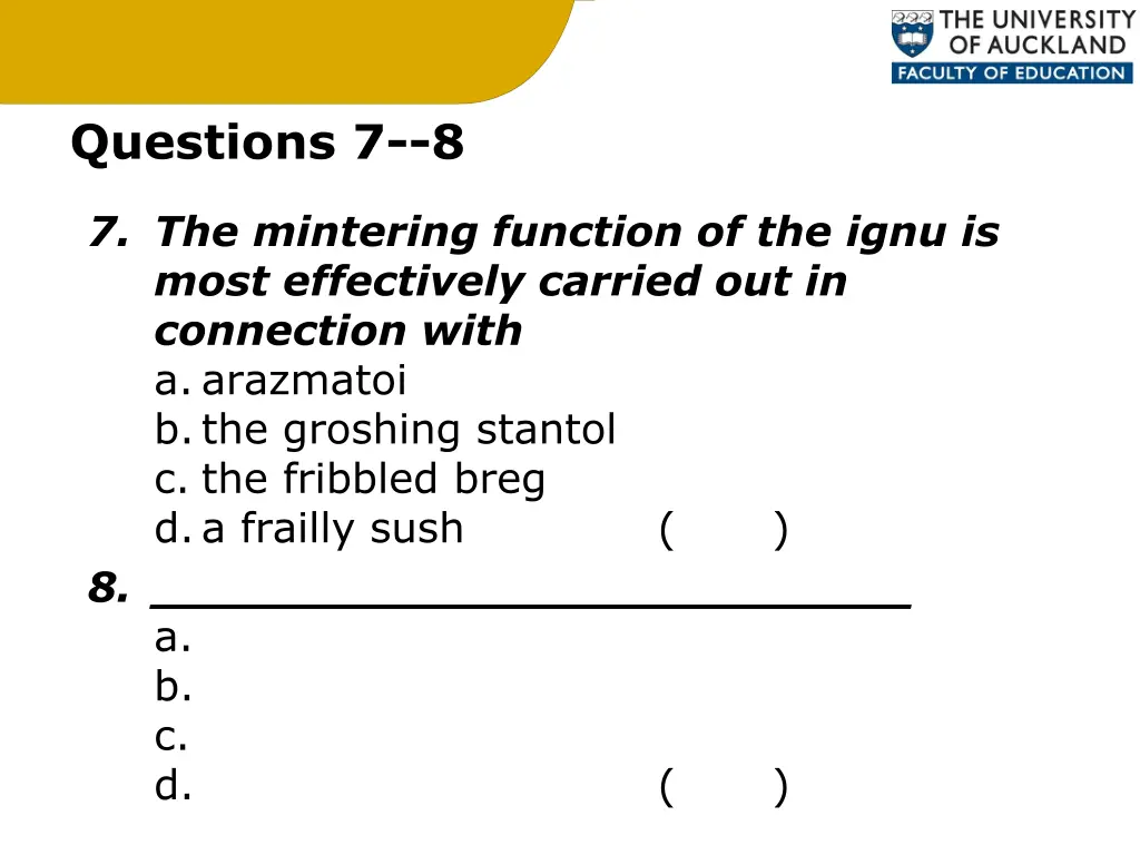 questions 7 8