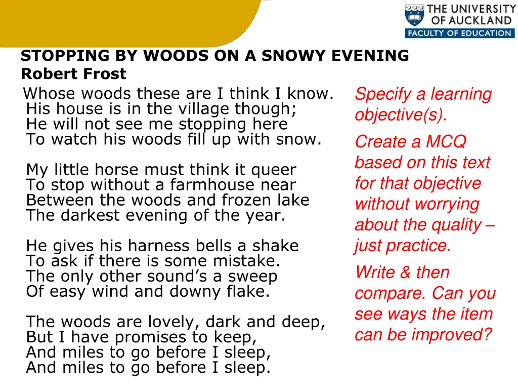 stopping by woods on a snowy evening robert frost