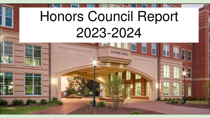 honors council report 2023 2024