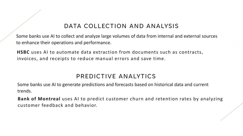 data collection and analysis
