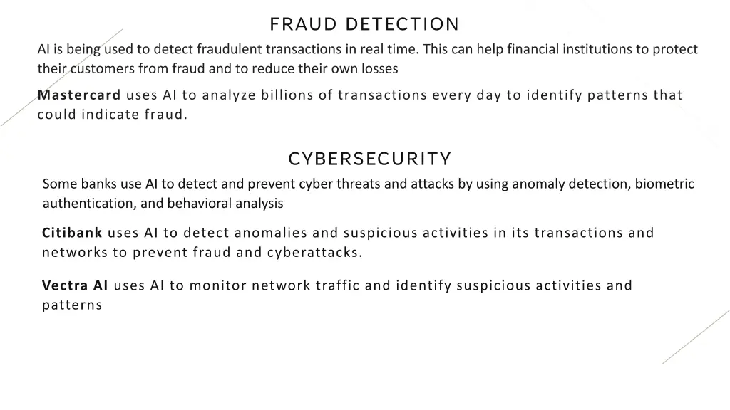 fraud detection